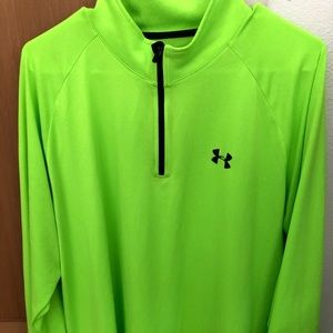 Bright Green Under Armor active top